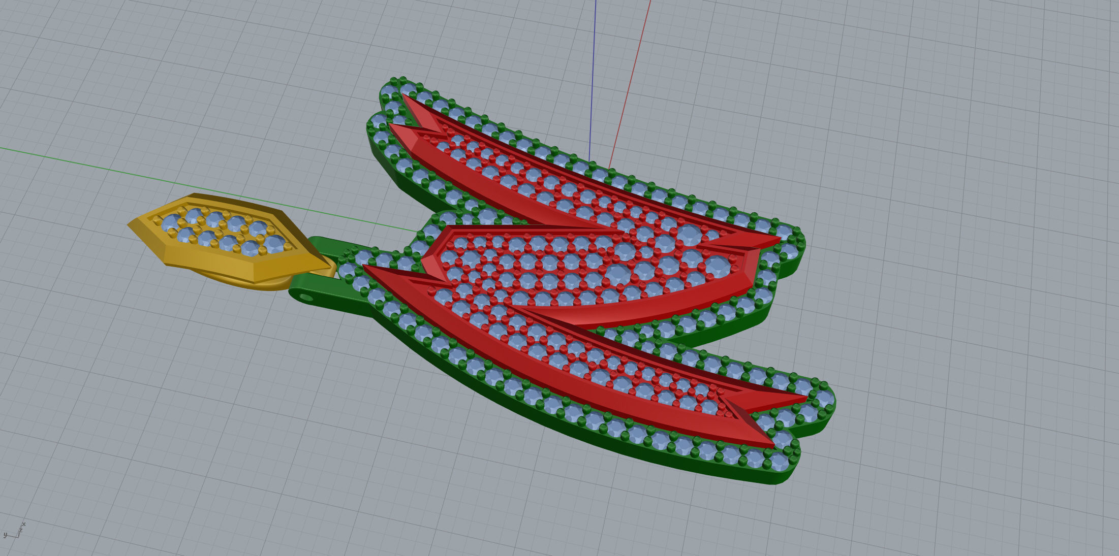 Sketch Font N 3D print model_10