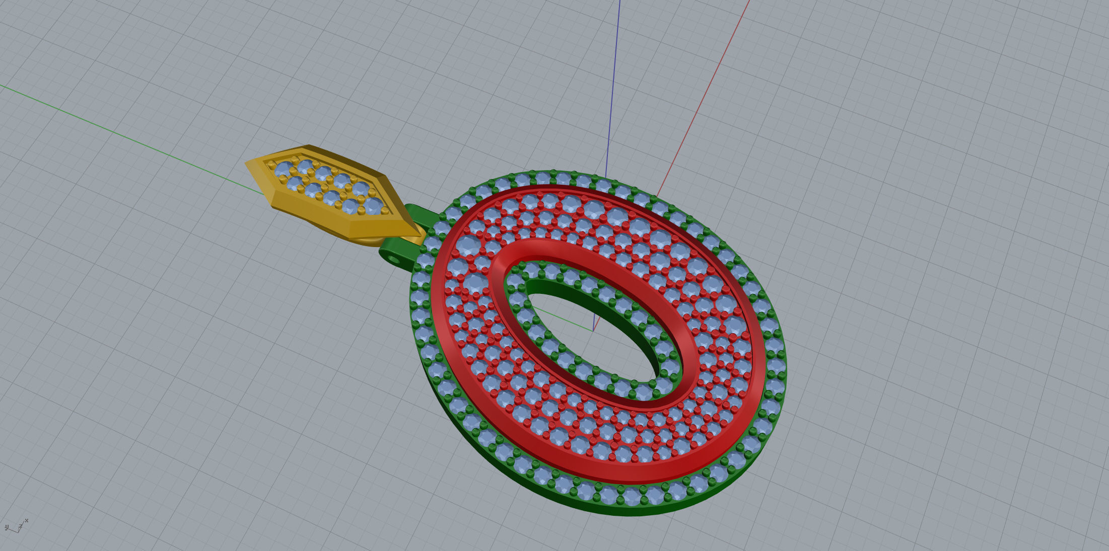 Sketch Font O 3D print model_4