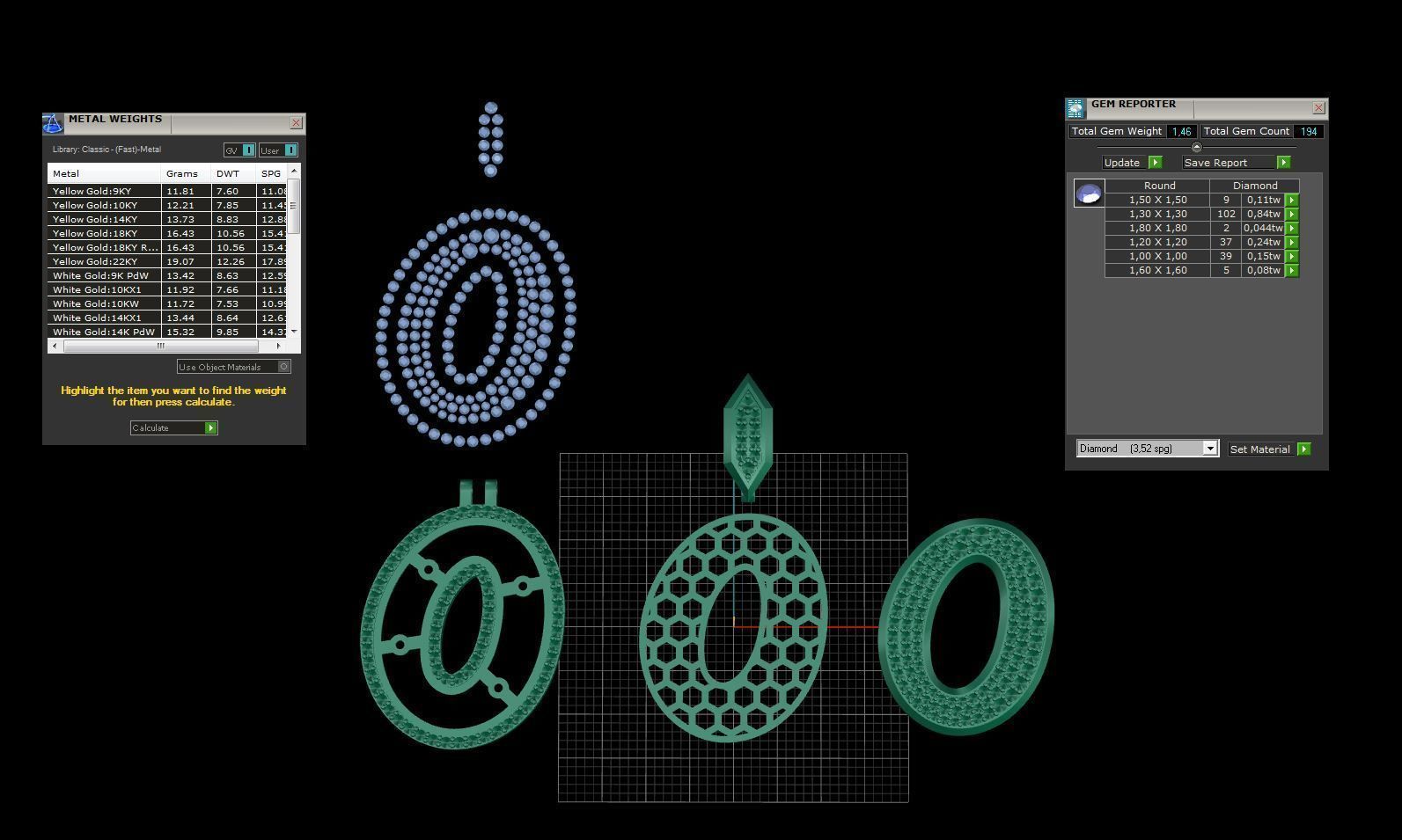 Sketch Font O 3D print model_3
