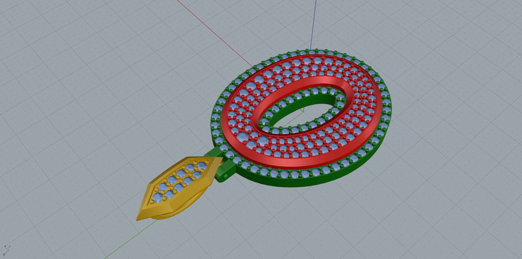 Sketch Font O 3D print model_5