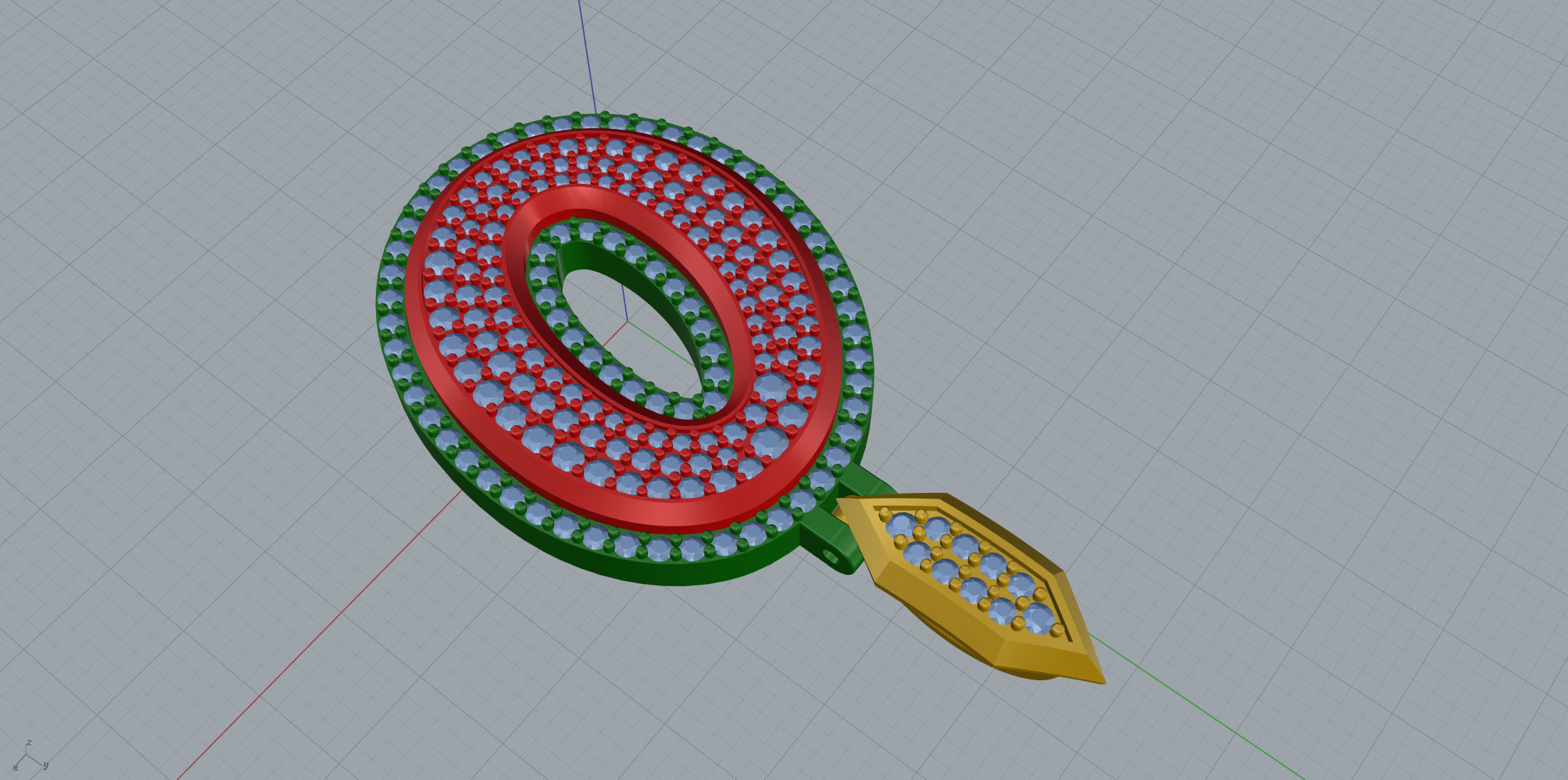 Sketch Font O 3D print model_6