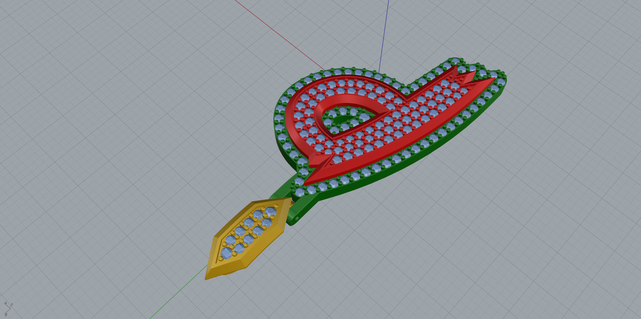 Sketch Font P 3D print model_5