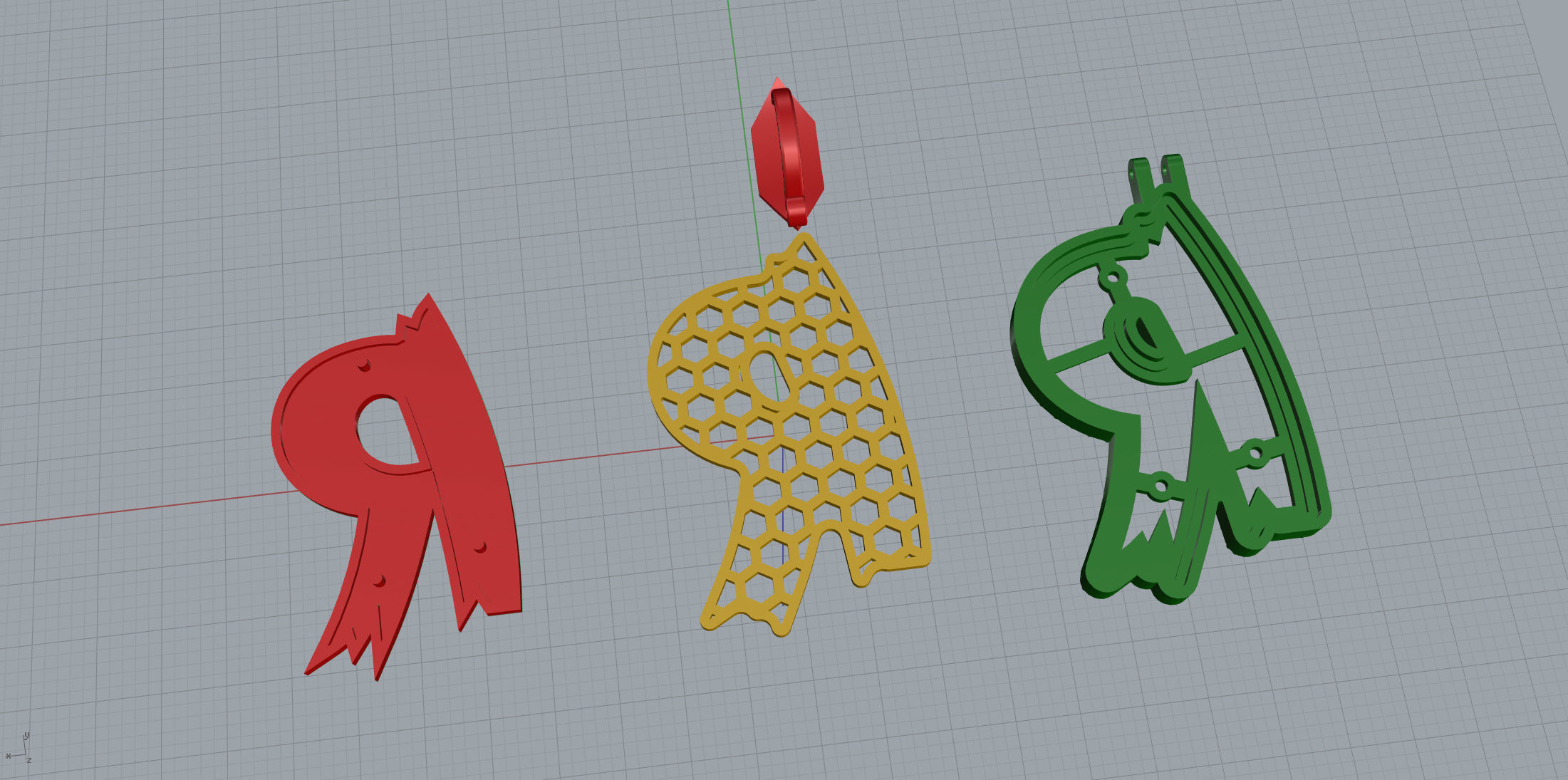 Sketch Font R 3D print model_10