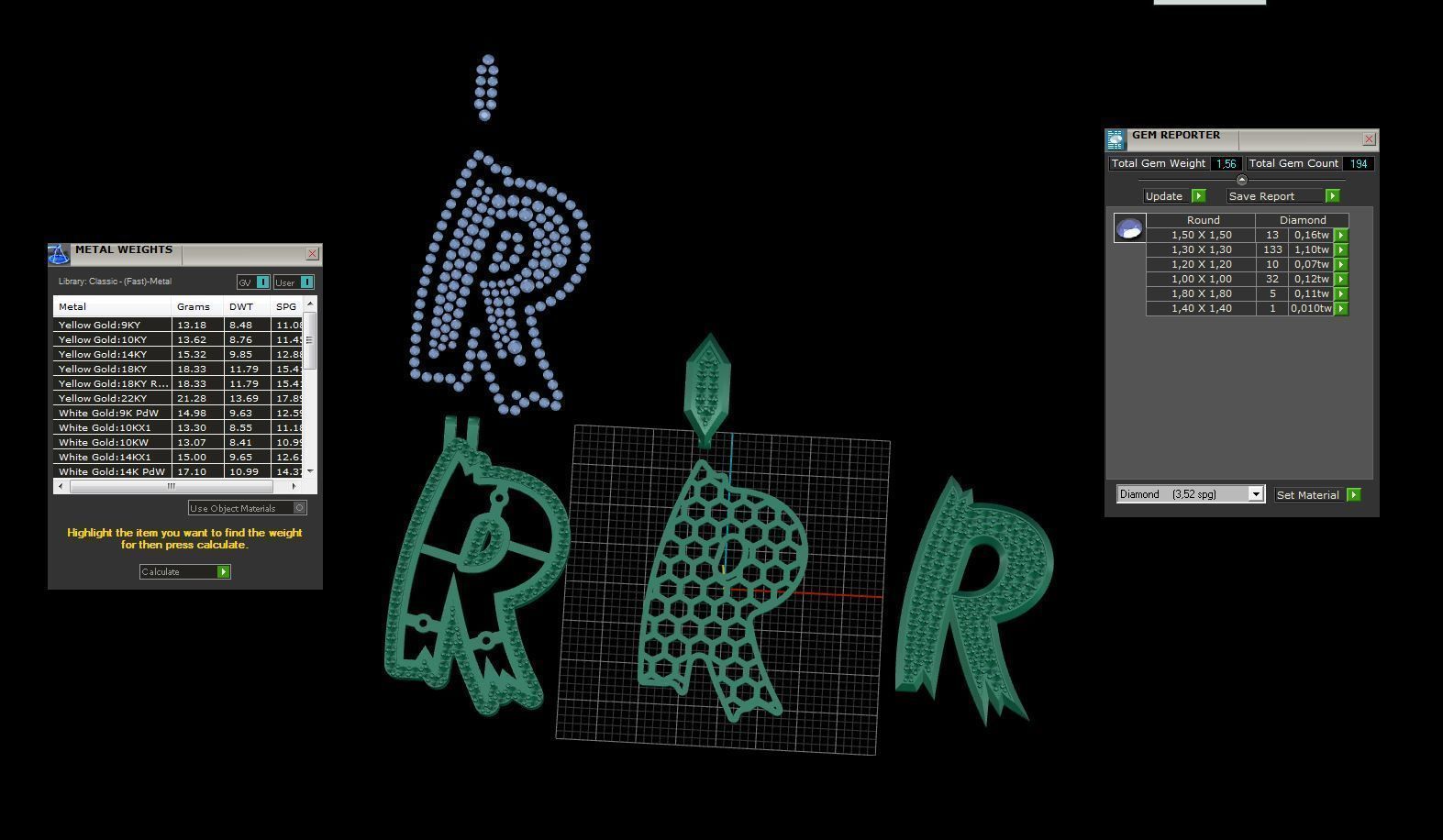 Sketch Font R 3D print model_3