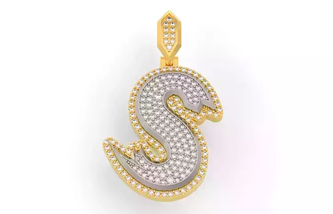 Sketch Font S 3D print model