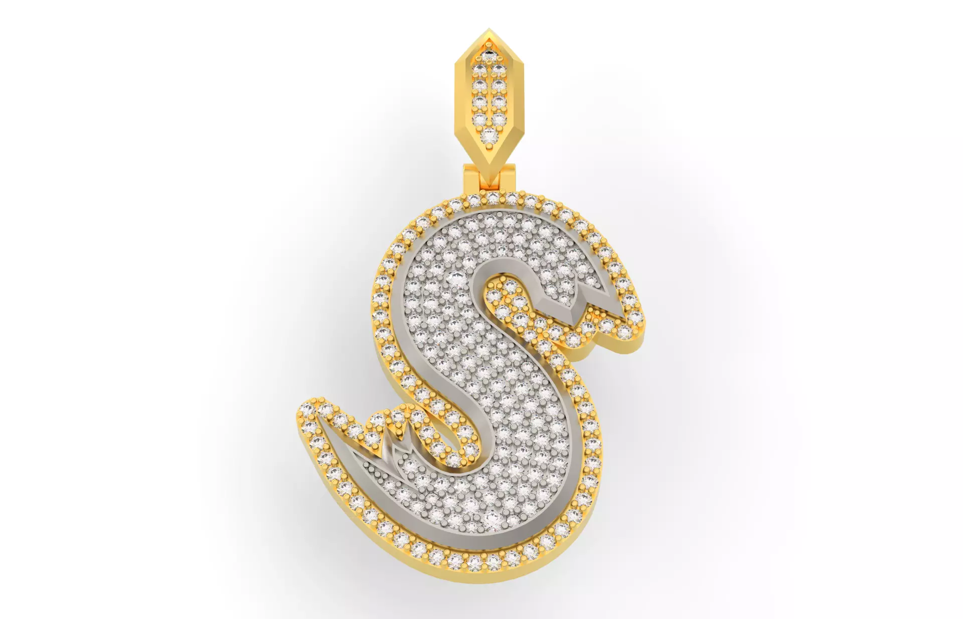 Sketch Font S 3D print model