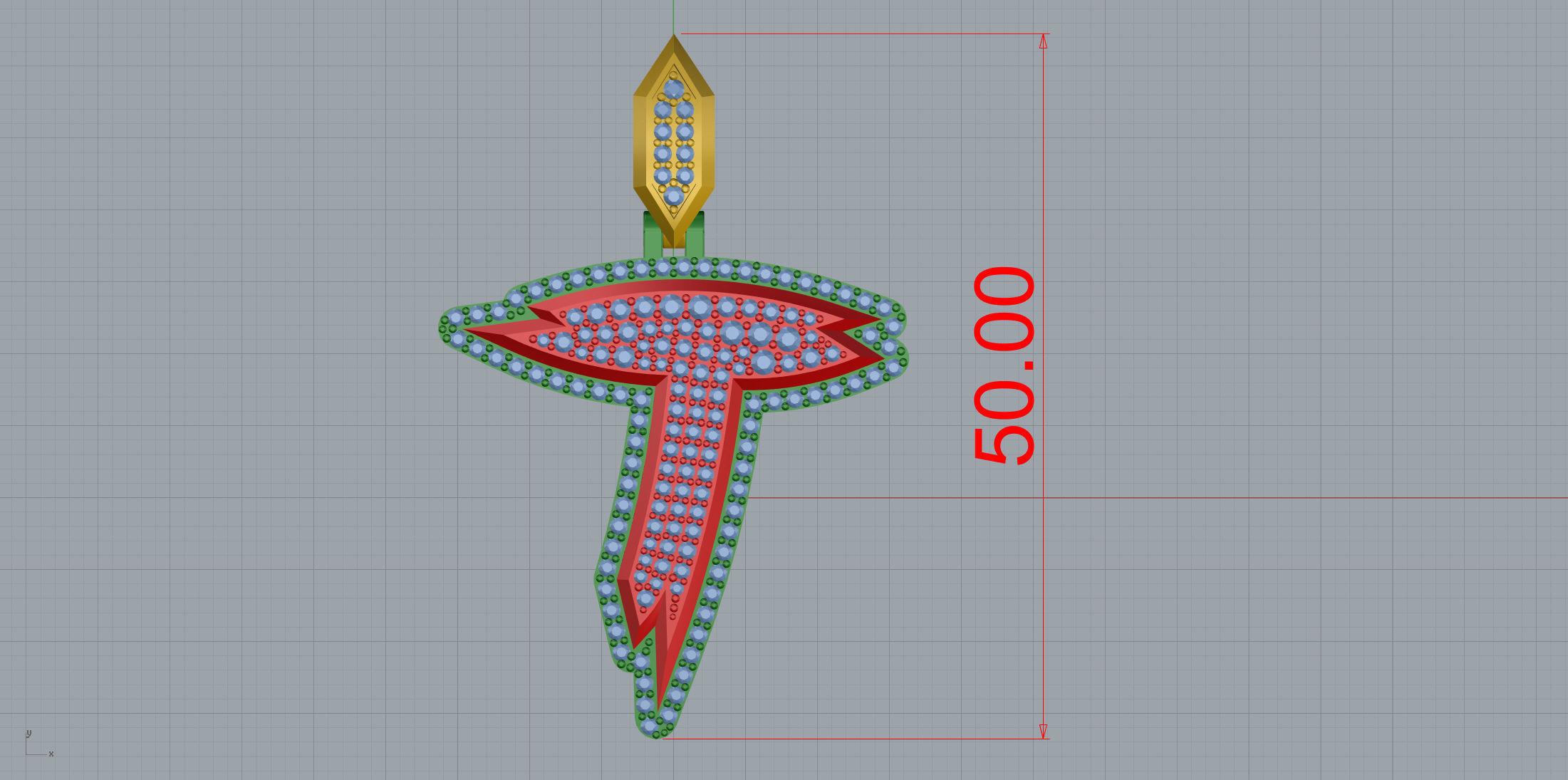 Sketch Font T 3D print model_8