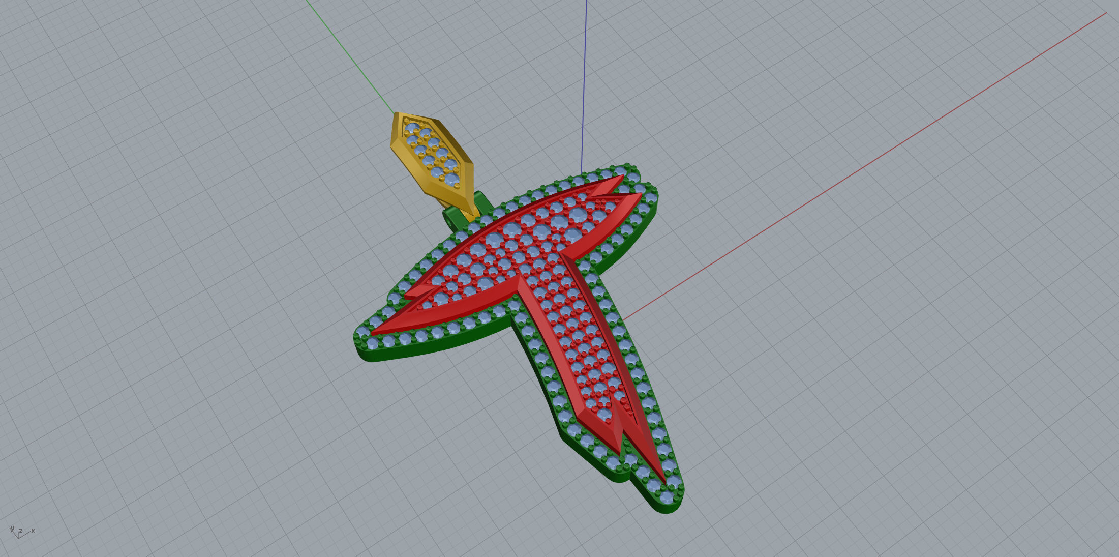 Sketch Font T 3D print model_1