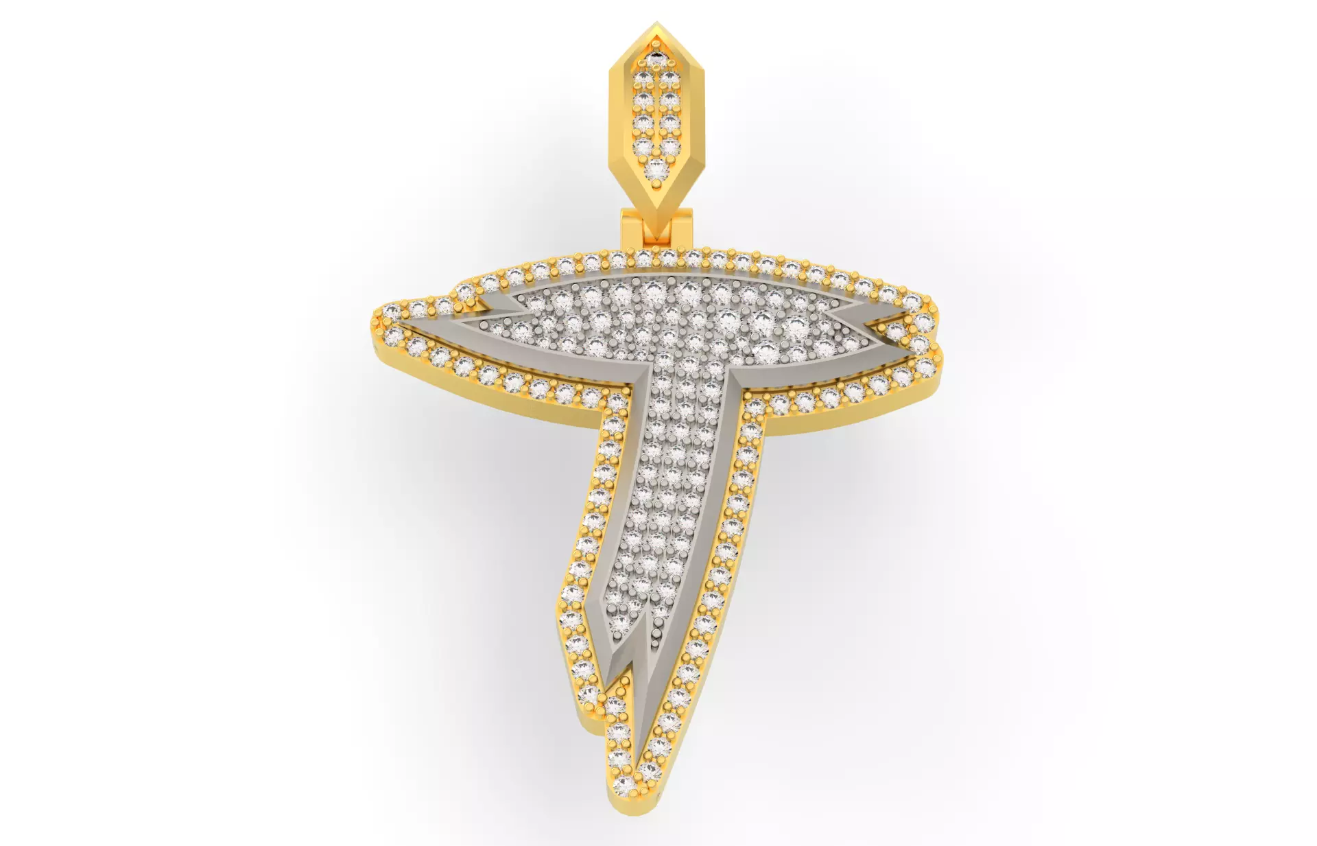 Sketch Font T 3D print model_0