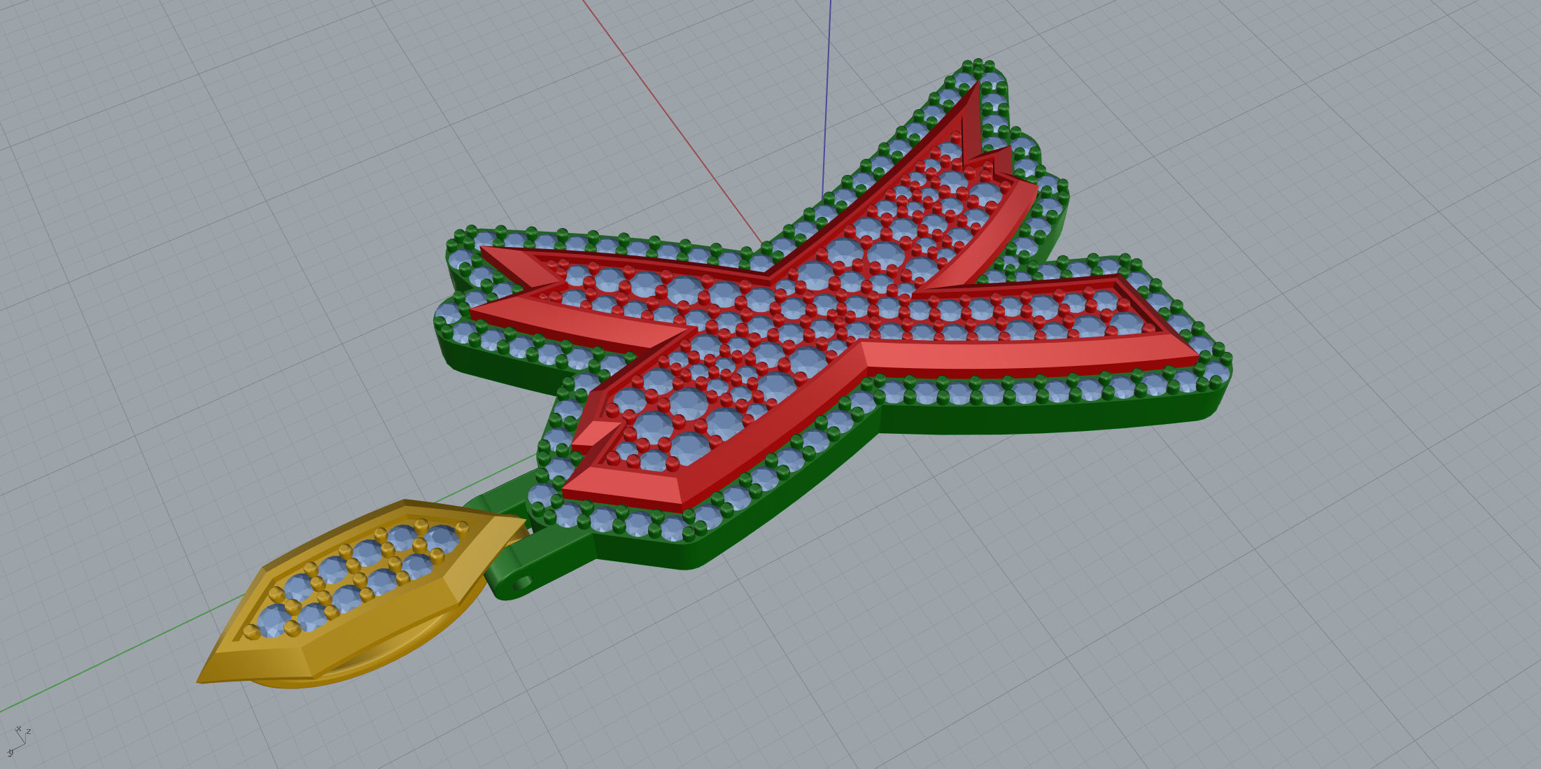 Sketch Font X 3D print model_5