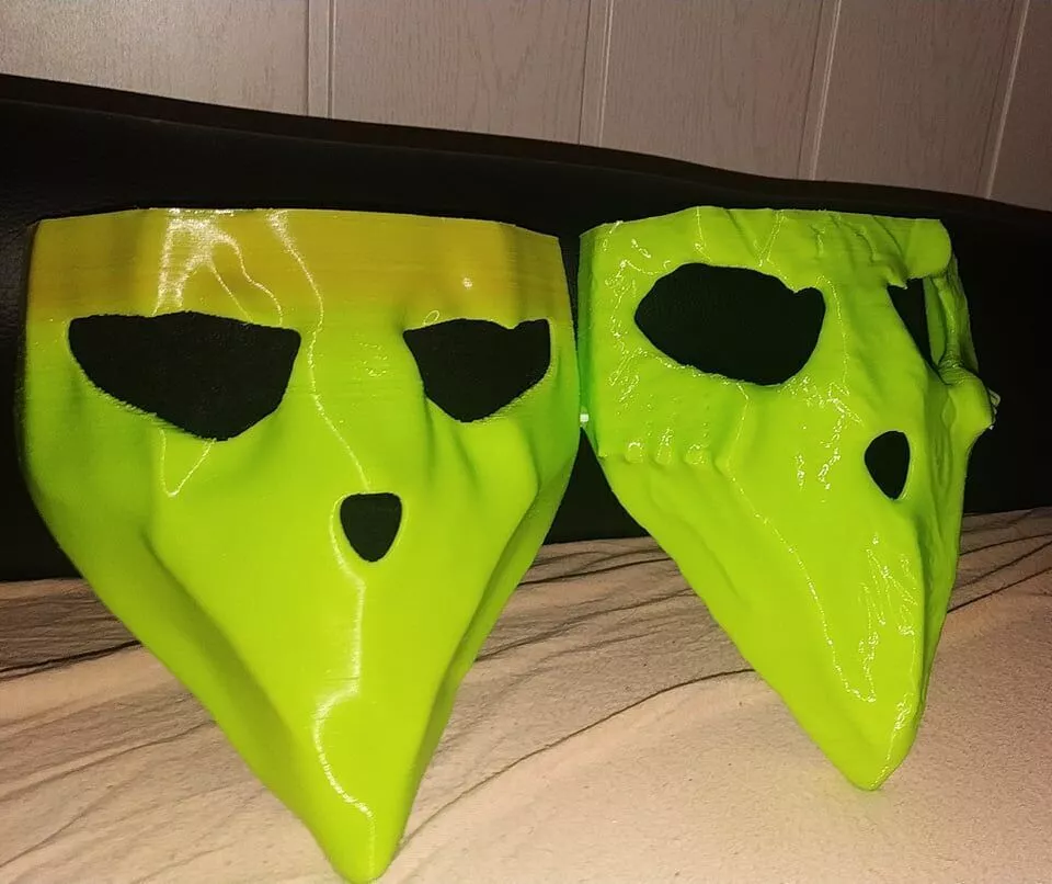 7 Jester Masks for printing Darkest Dungeon Free 3D print model