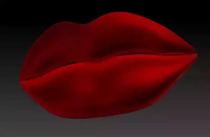 LIPS PUCKER DECOR PLAIN