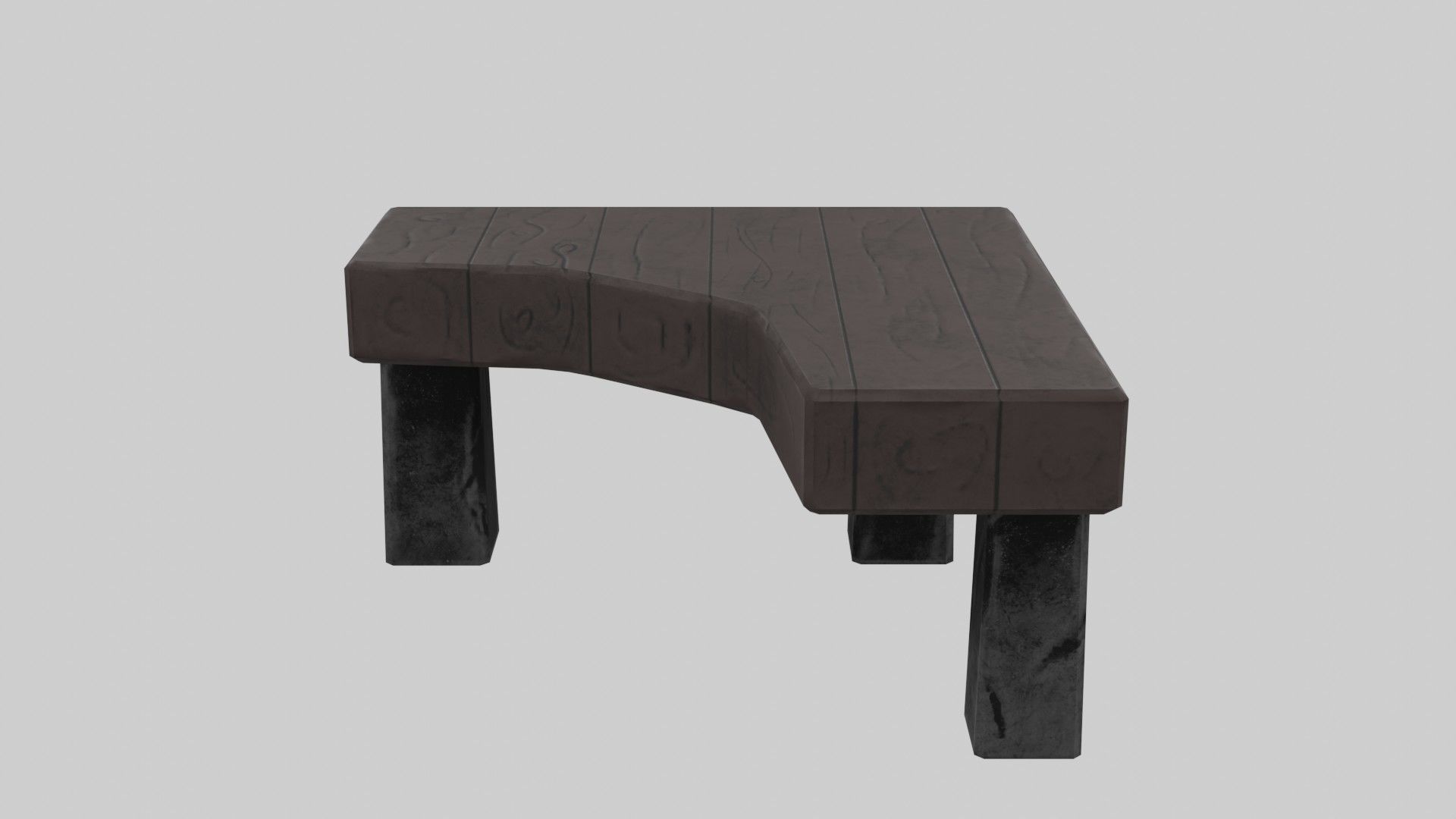 Writing table  Table and Chair Interior Decore 3D Model Collection_35