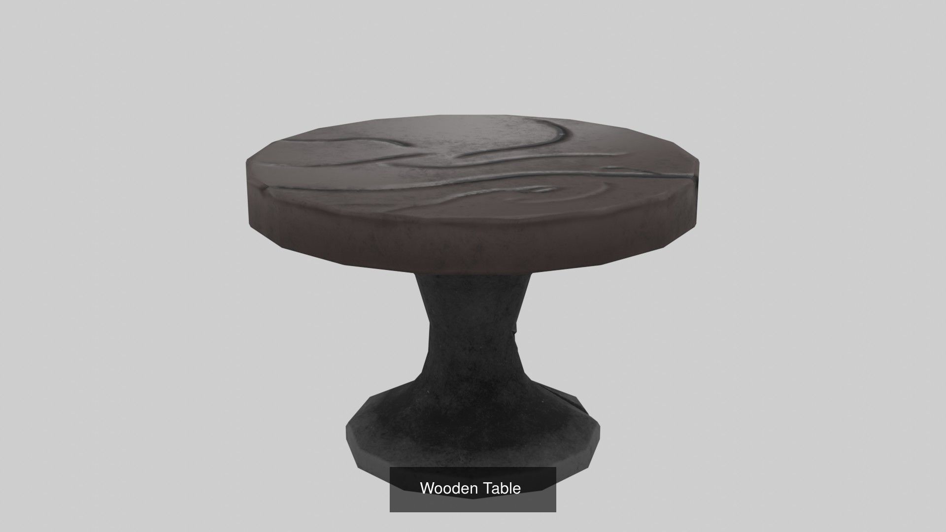 Writing table  Table and Chair Interior Decore 3D Model Collection_2