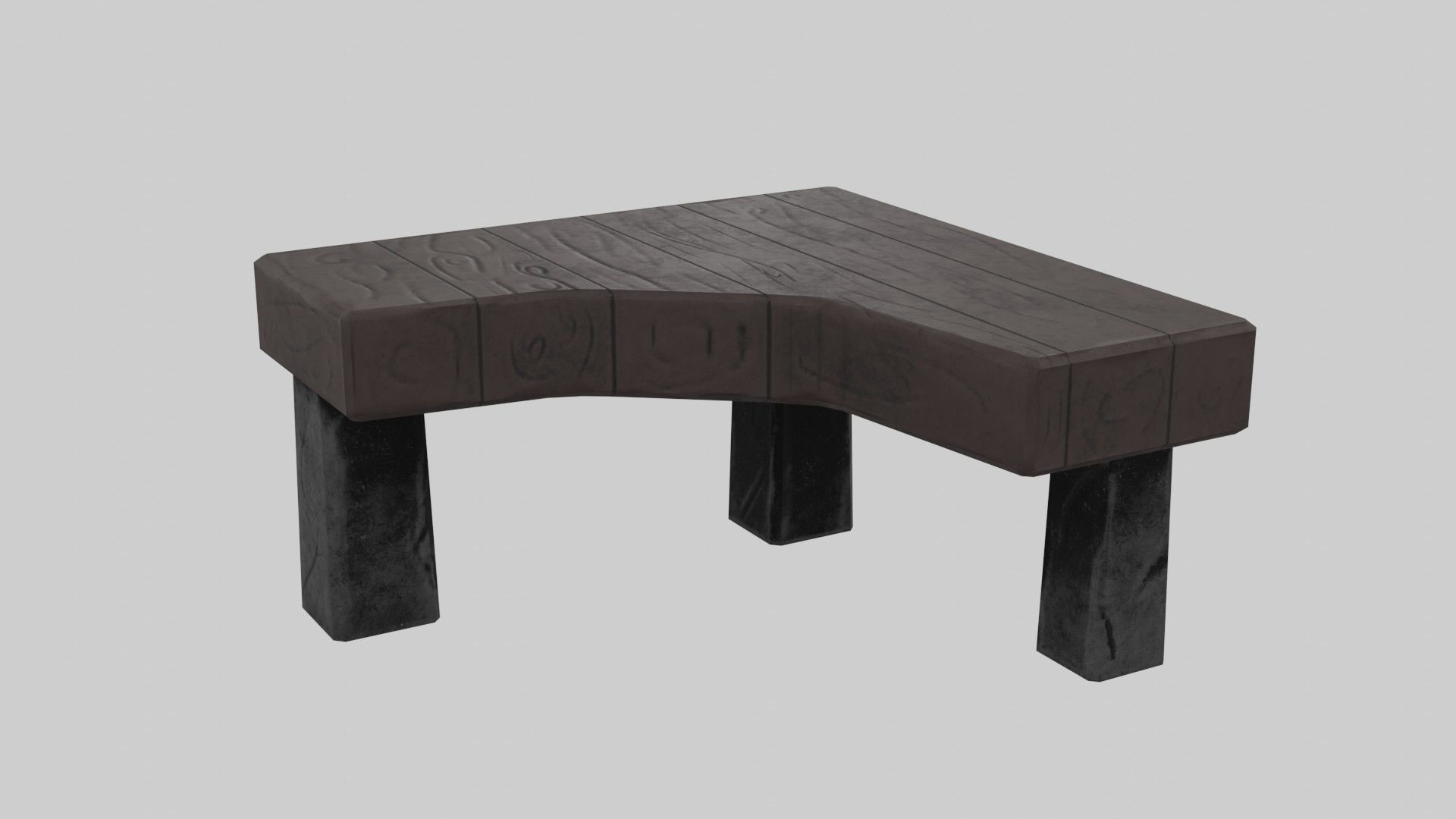 Writing table  Table and Chair Interior Decore 3D Model Collection_31