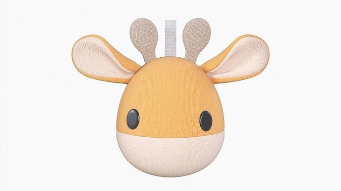 Toy giraffe for kids 3D model