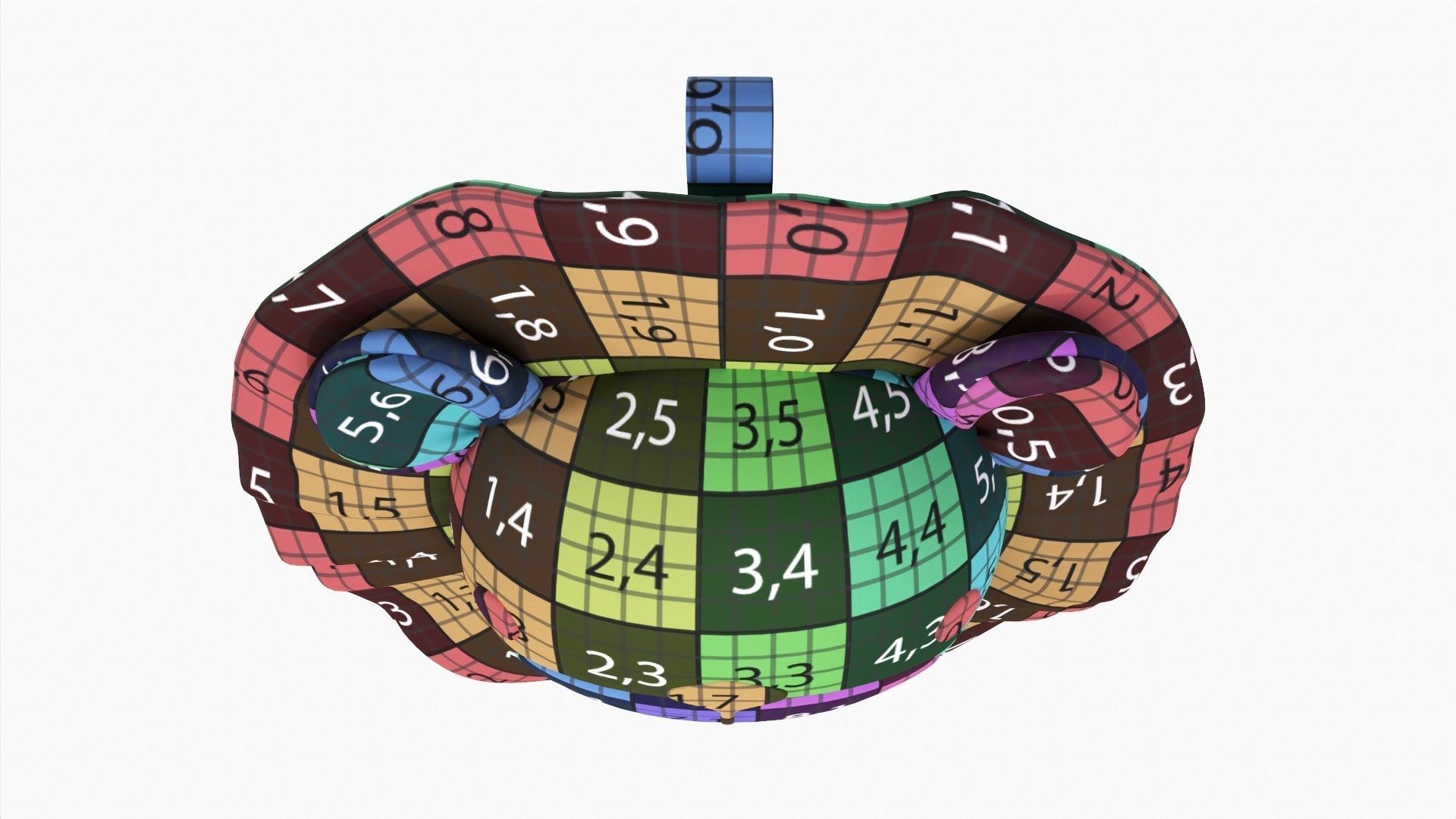 Toy lion for kids 3D model_14