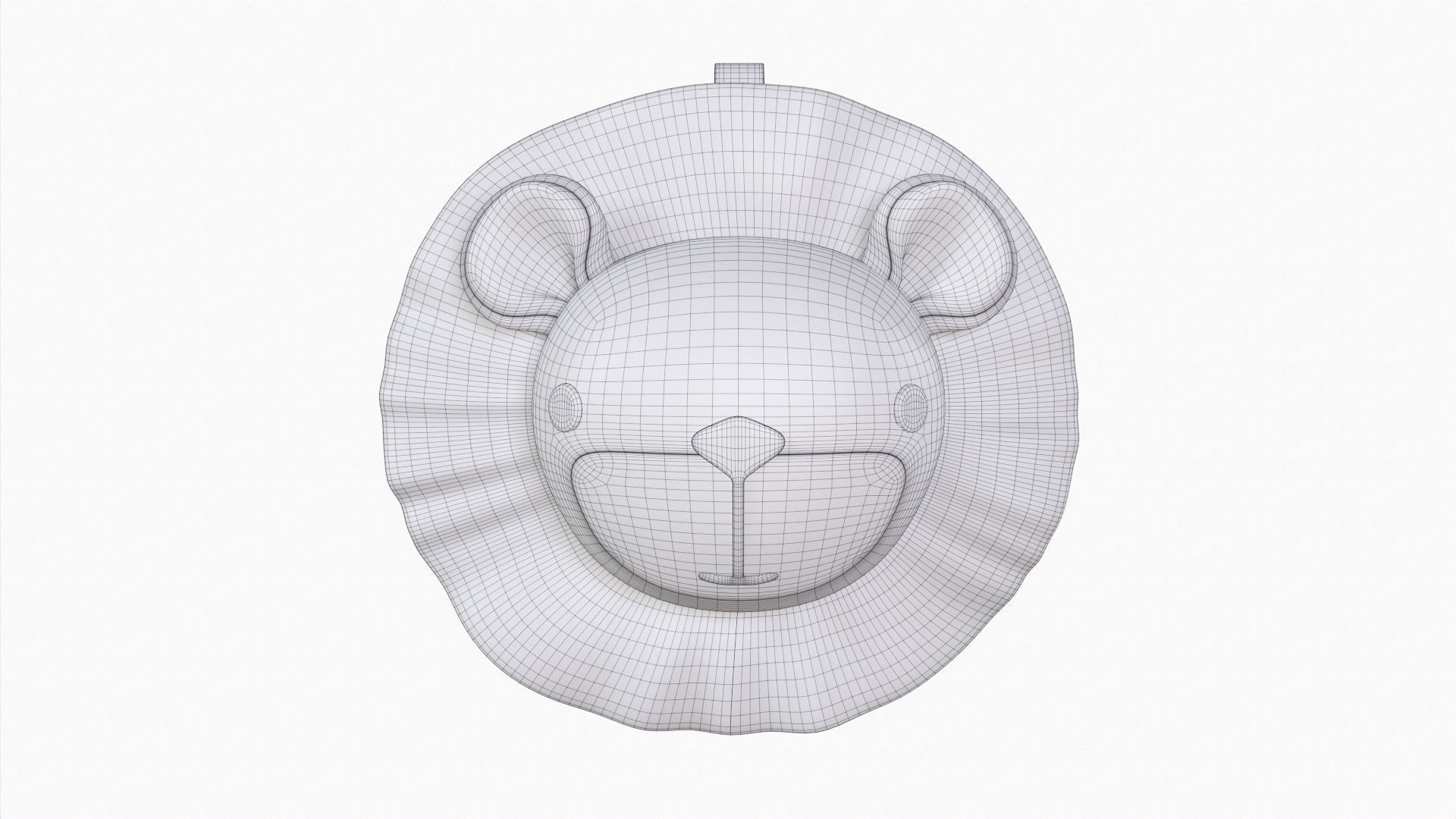 Toy lion for kids 3D model_5