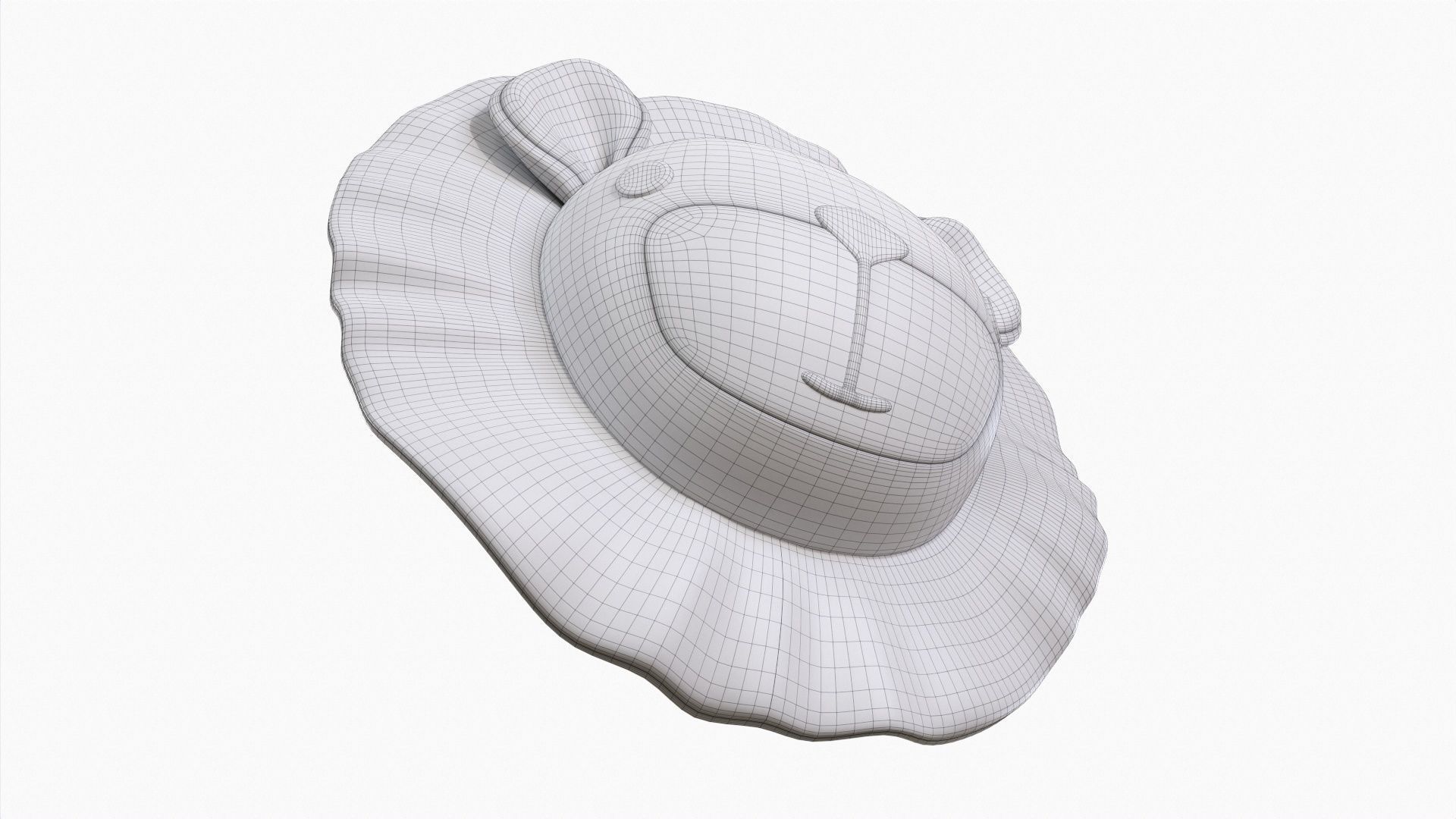 Toy lion for kids 3D model_8