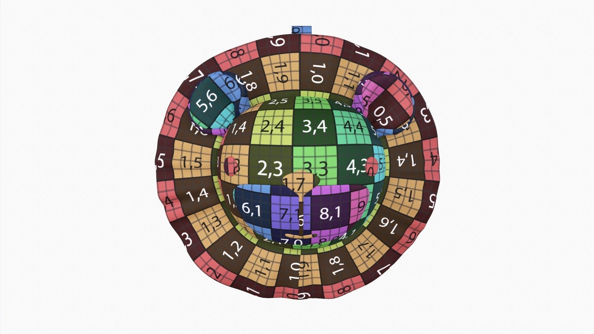 Toy lion for kids 3D model_10