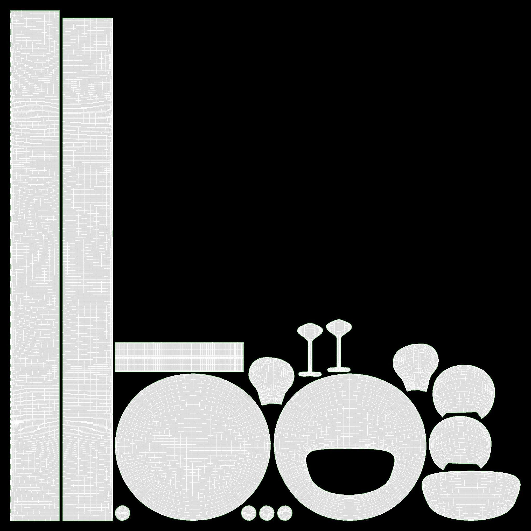 Toy lion for kids 3D model_15