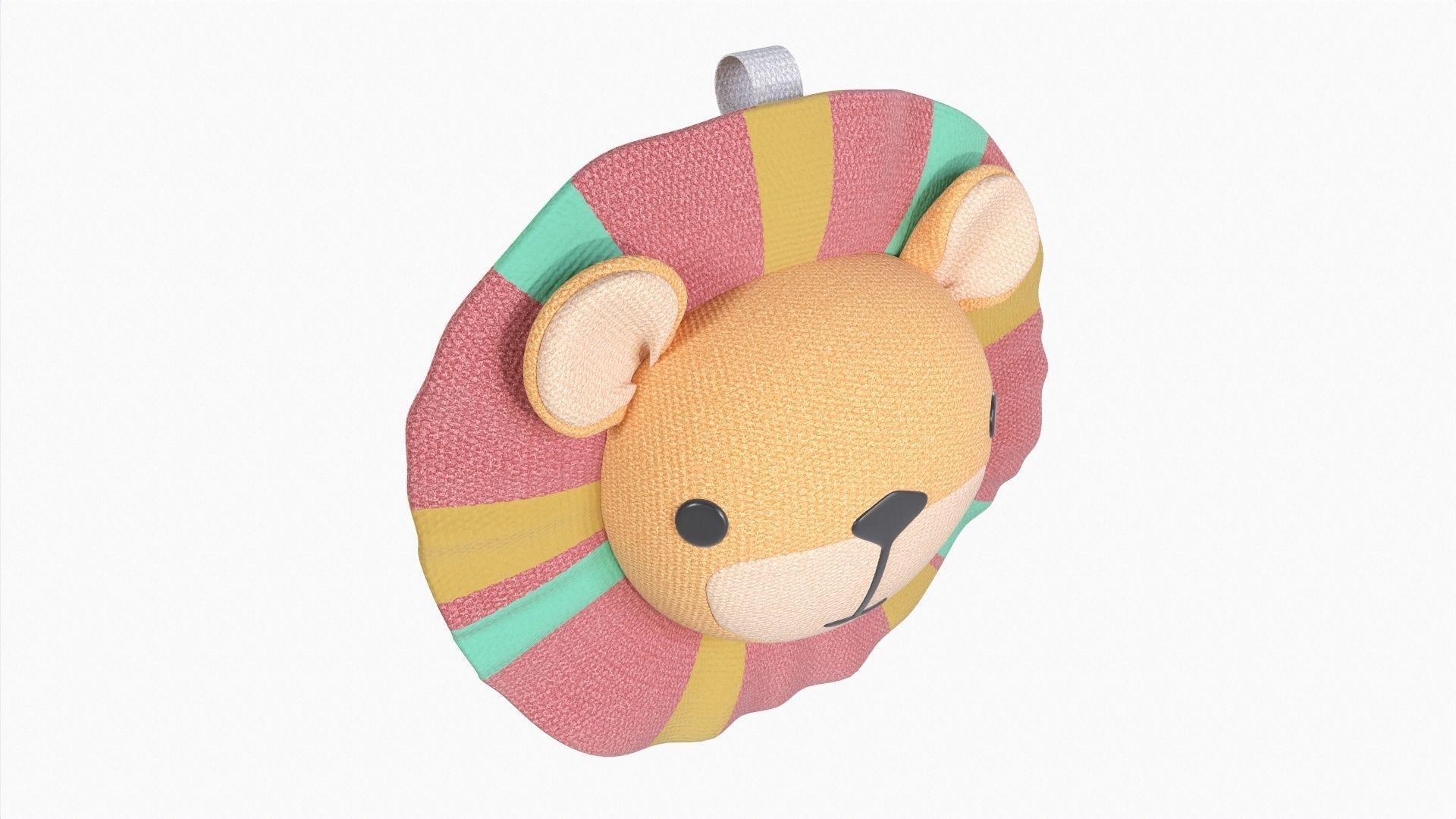 Toy lion for kids 3D model_1