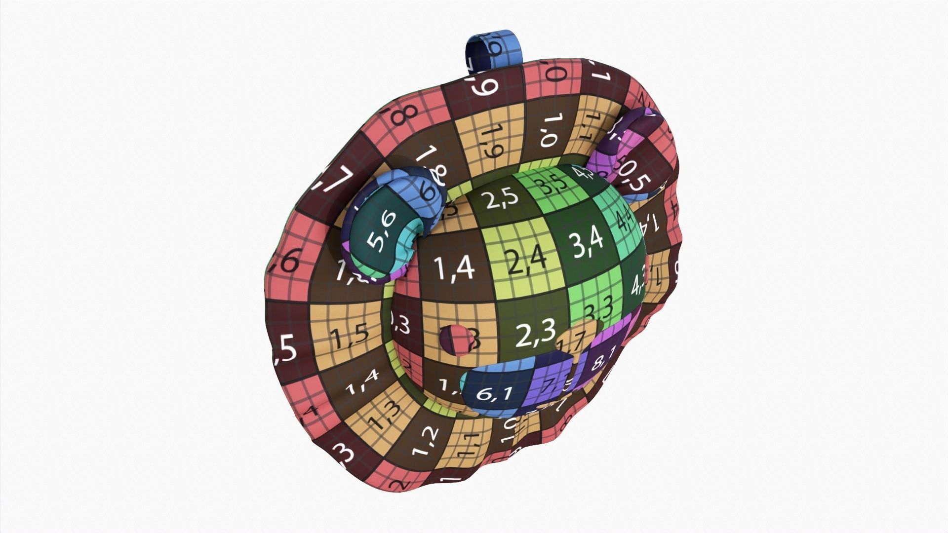 Toy lion for kids 3D model_11