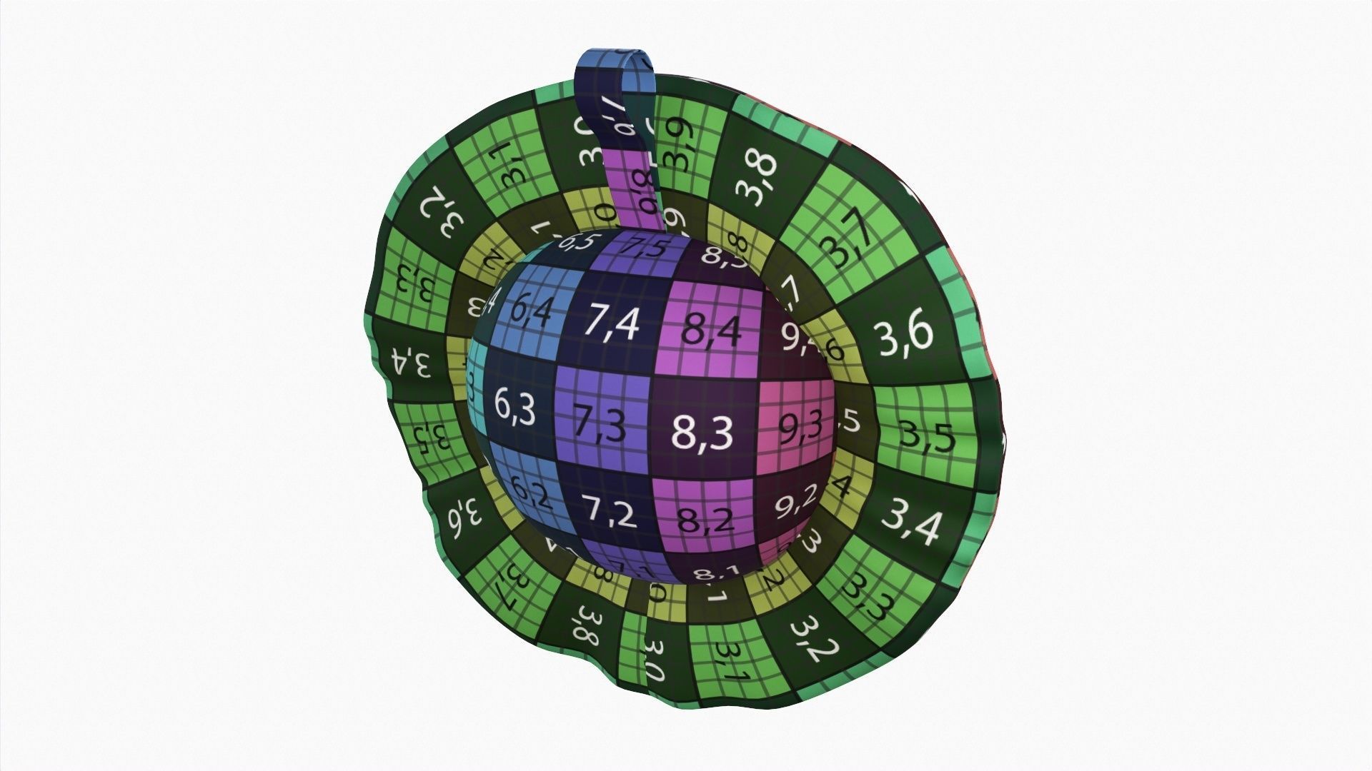 Toy lion for kids 3D model_12