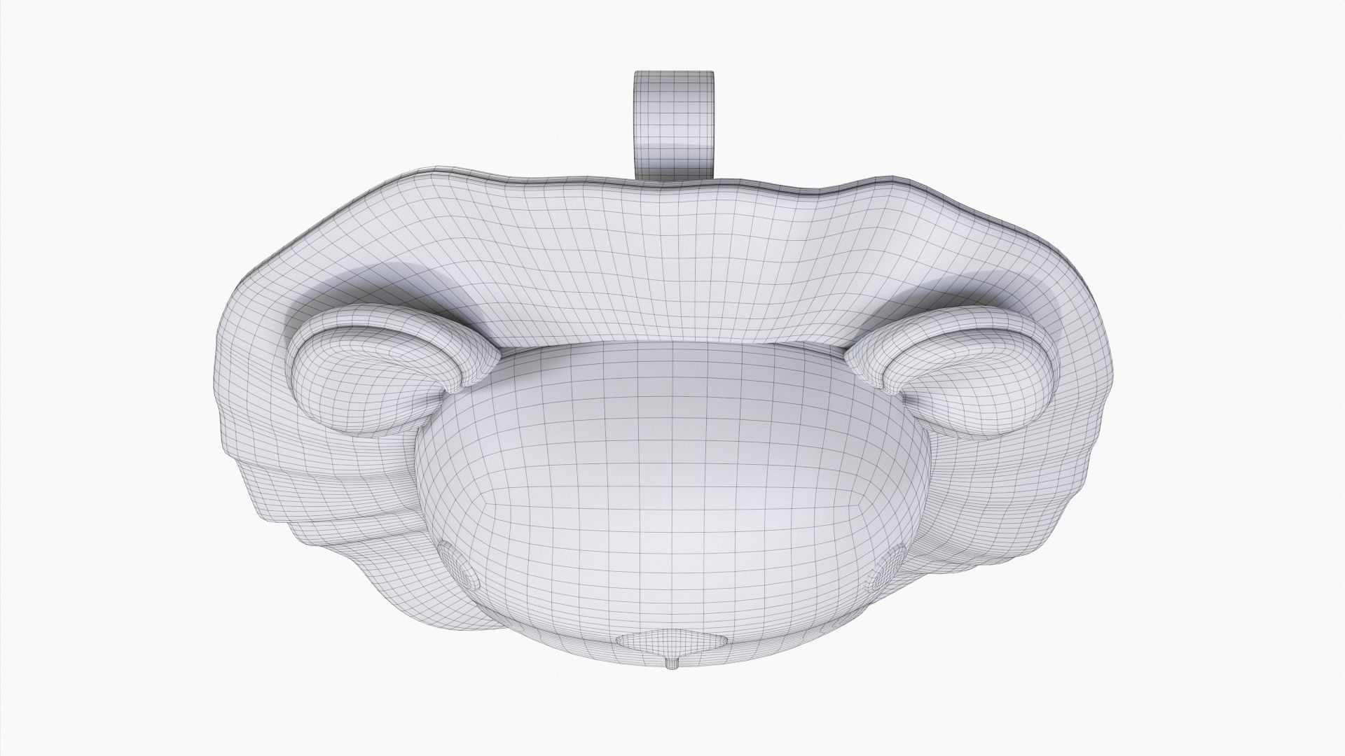 Toy lion for kids 3D model_9