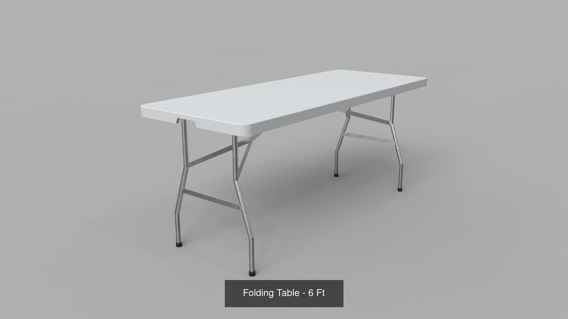 Camping folding table with top 3D Model Collection_2