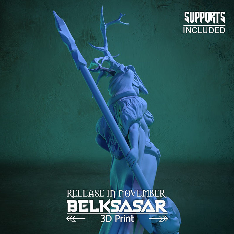 Forest Whisperer 3D print model_19