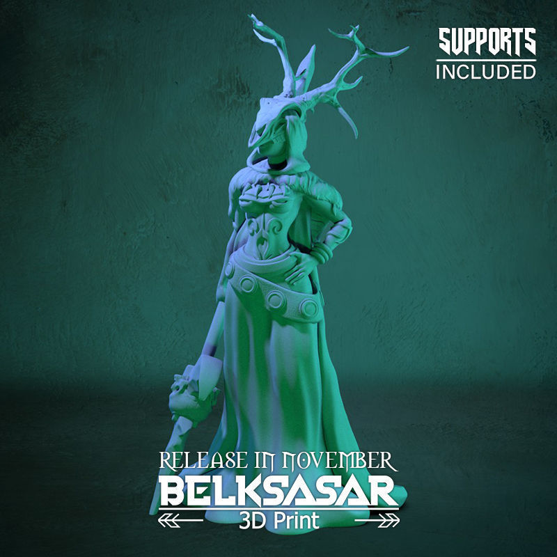 Forest Whisperer 3D print model_1