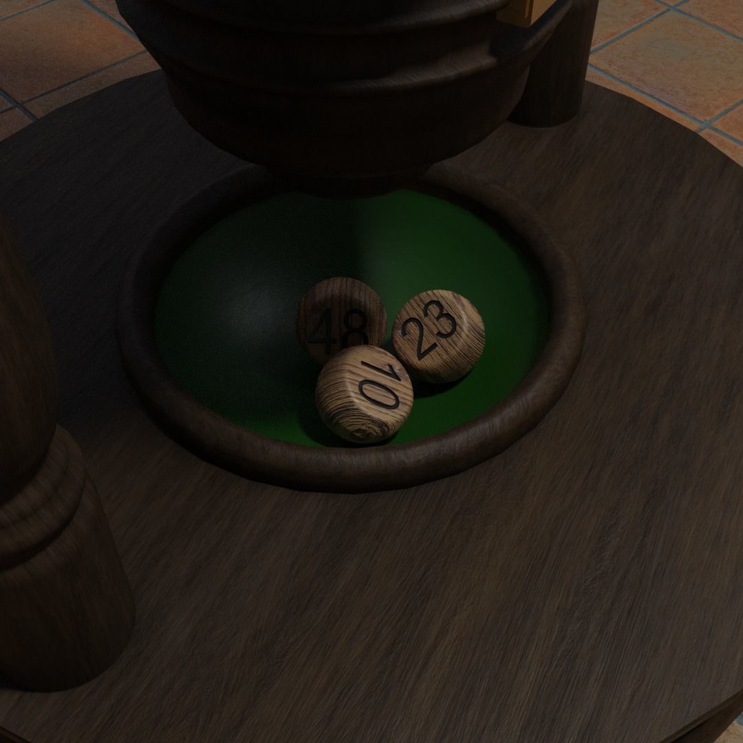 Keno Goose Game 3D model_3