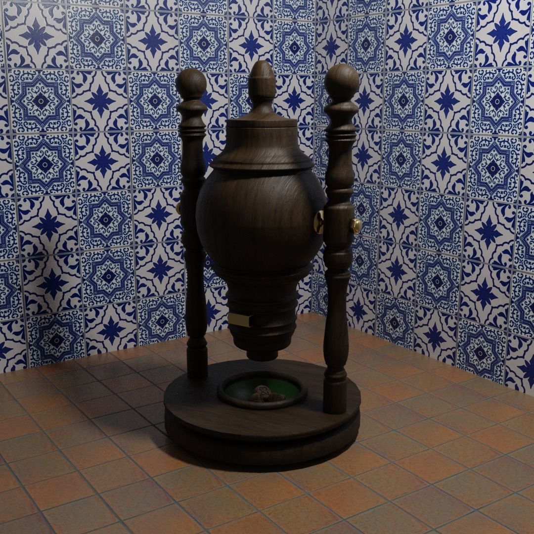 Keno Goose Game 3D model_1