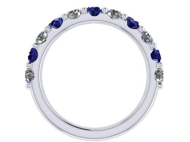 Two Color Diamond Band 3D print model_3