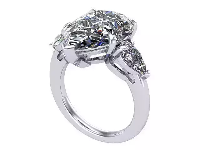 Three Stone Diamond Ring