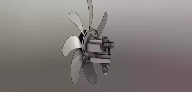 standing fan model