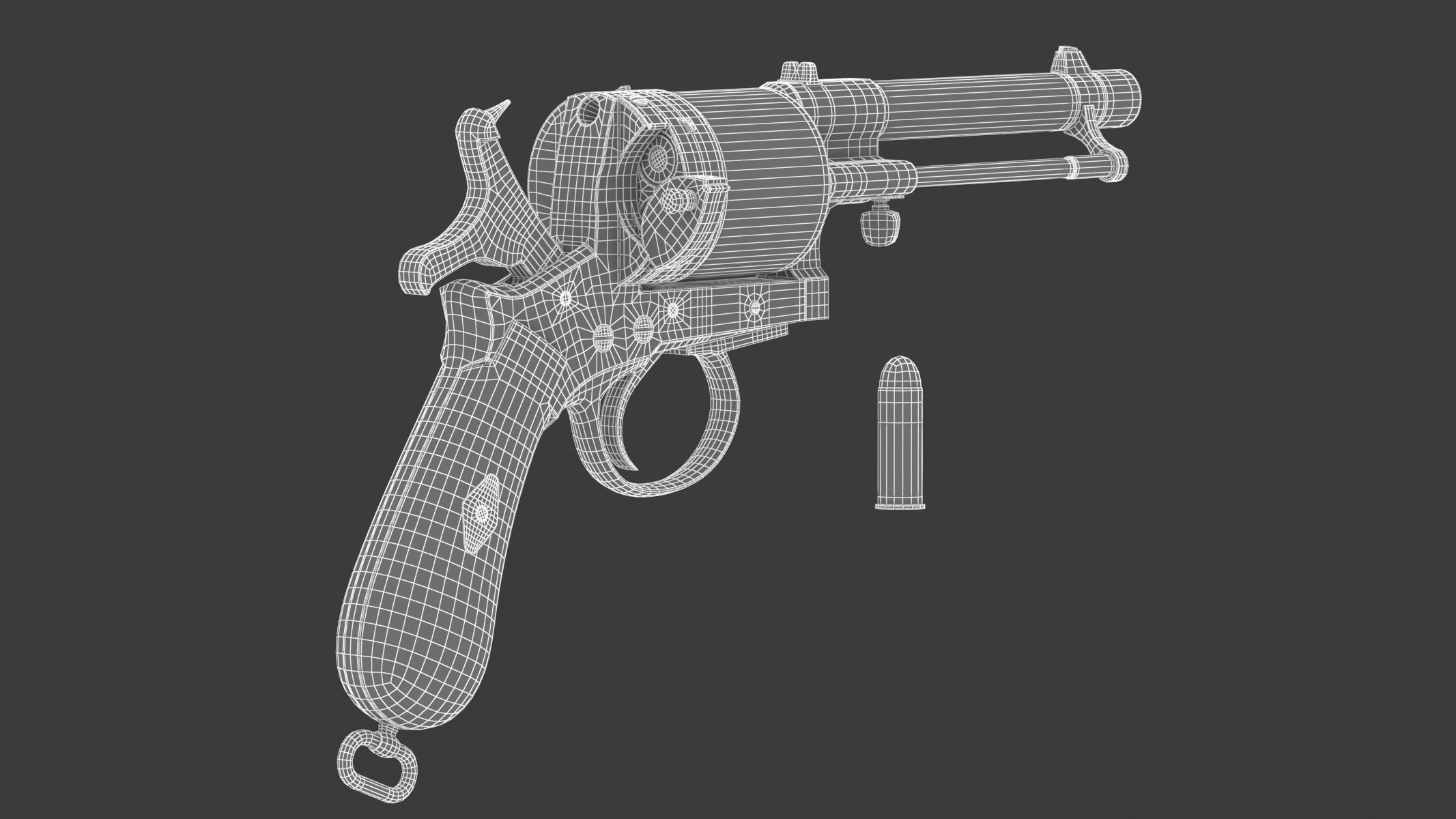 Gasser M1870 3D model_19