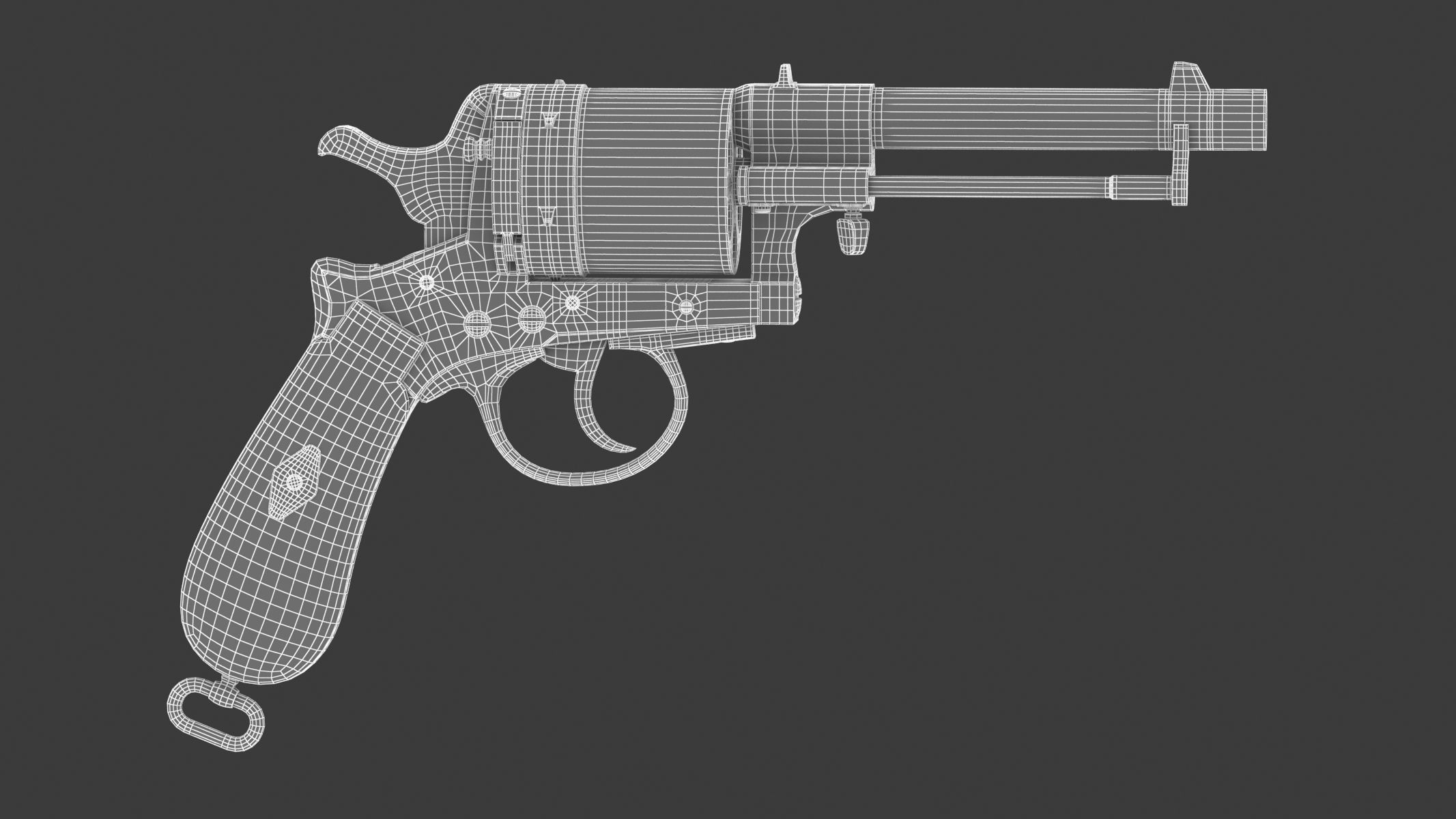 Gasser M1870 3D model_15