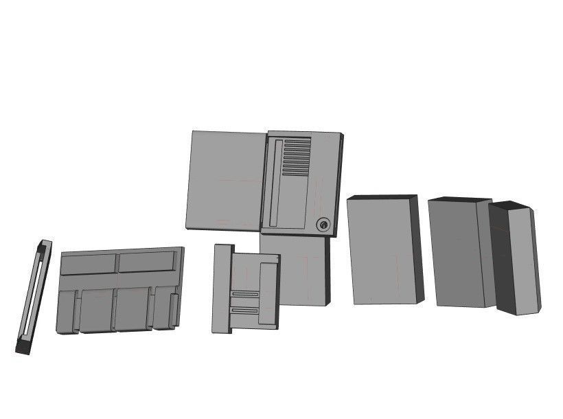 Cara Dune Body Hard Armor Print ready STL files 3D print model_6