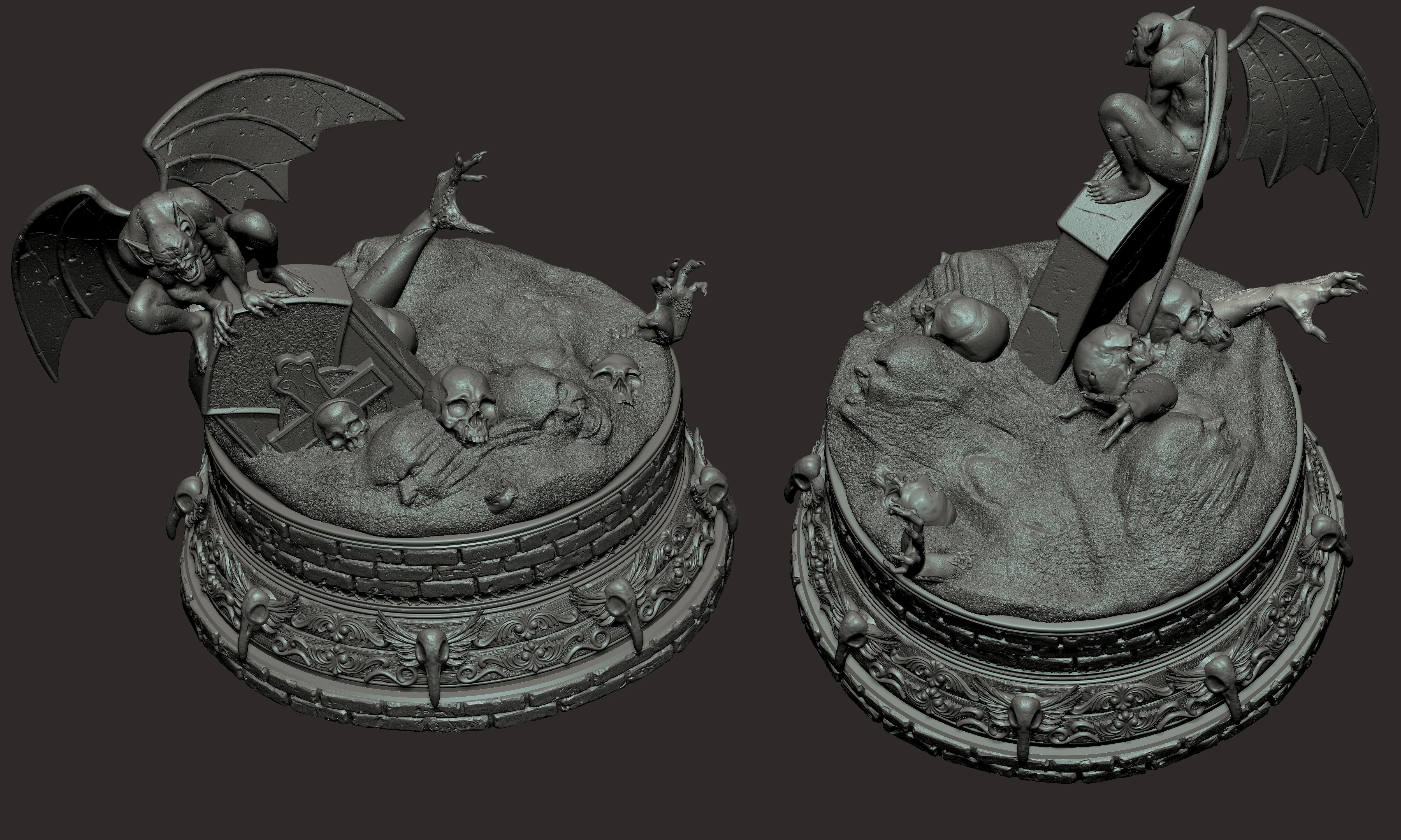 Robin King Statue 3D print model_12