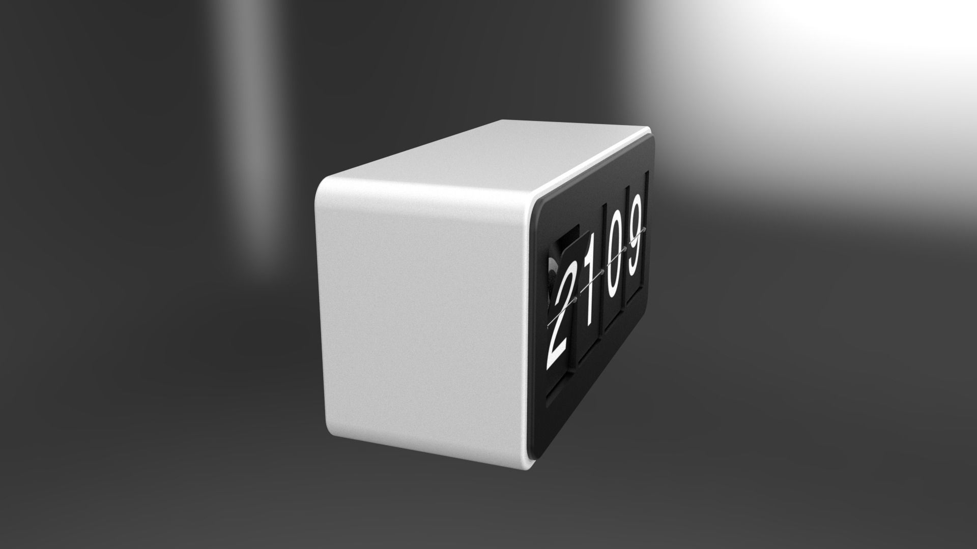 number counter 3D model_2