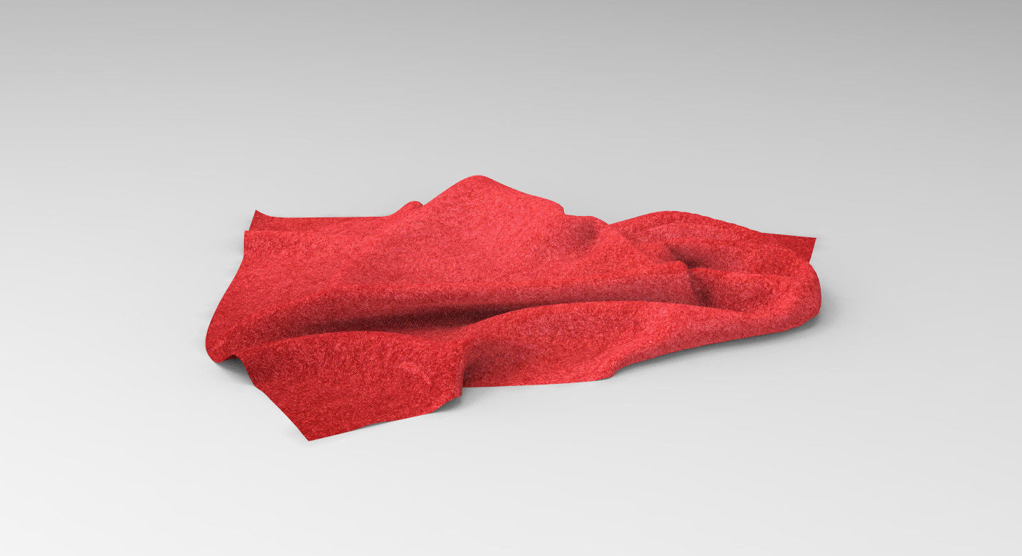 Cloth FBX 890 Low-poly 3D model_3