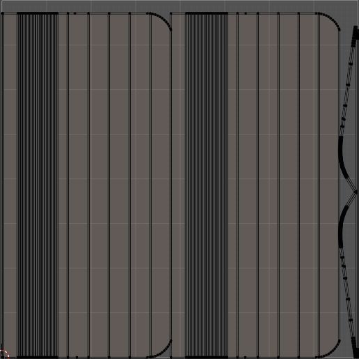 Modern futuristic chest of drawers 3D model_13