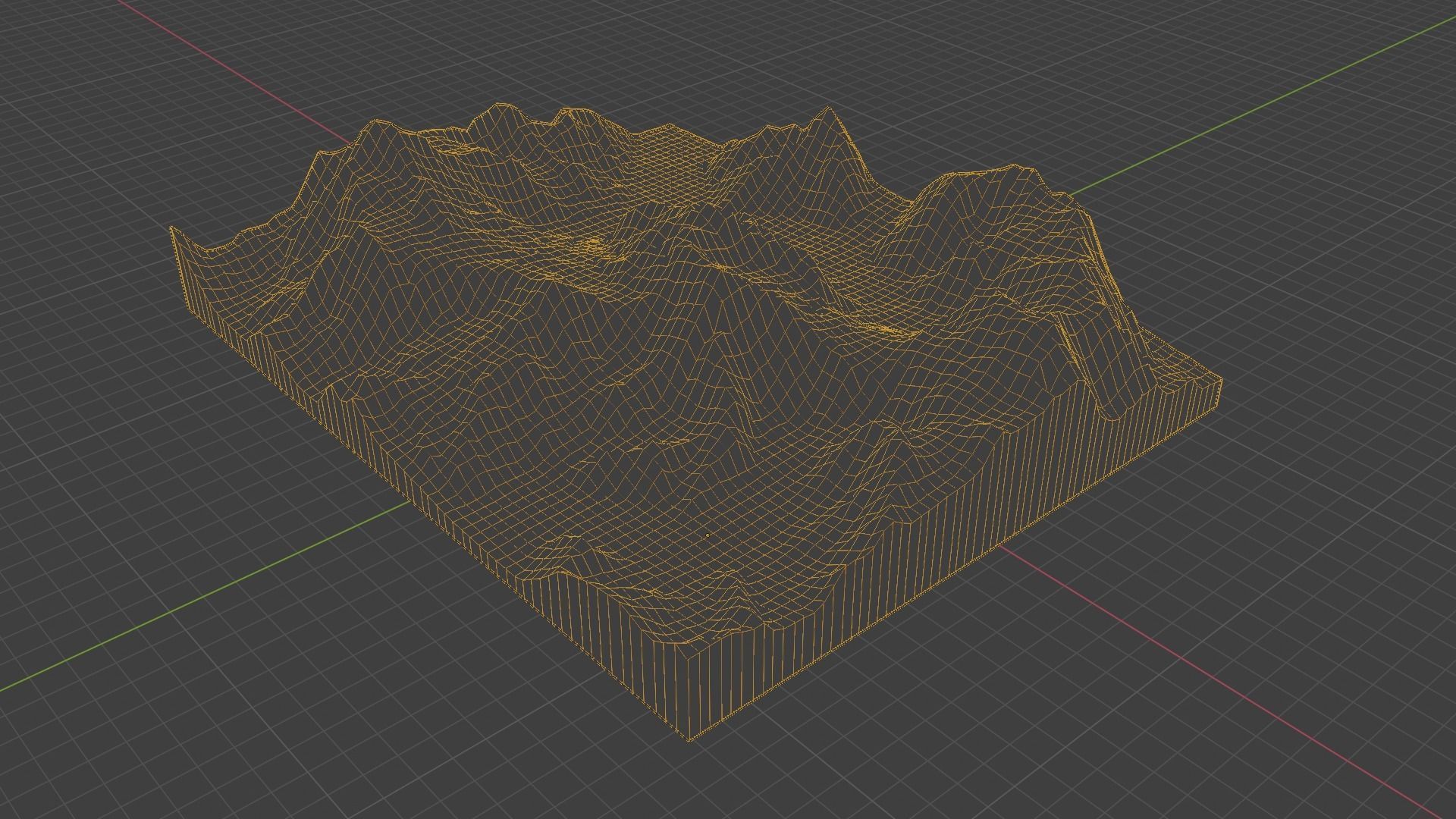 Baltoro Kangri Mountain Low-poly 3D model_8