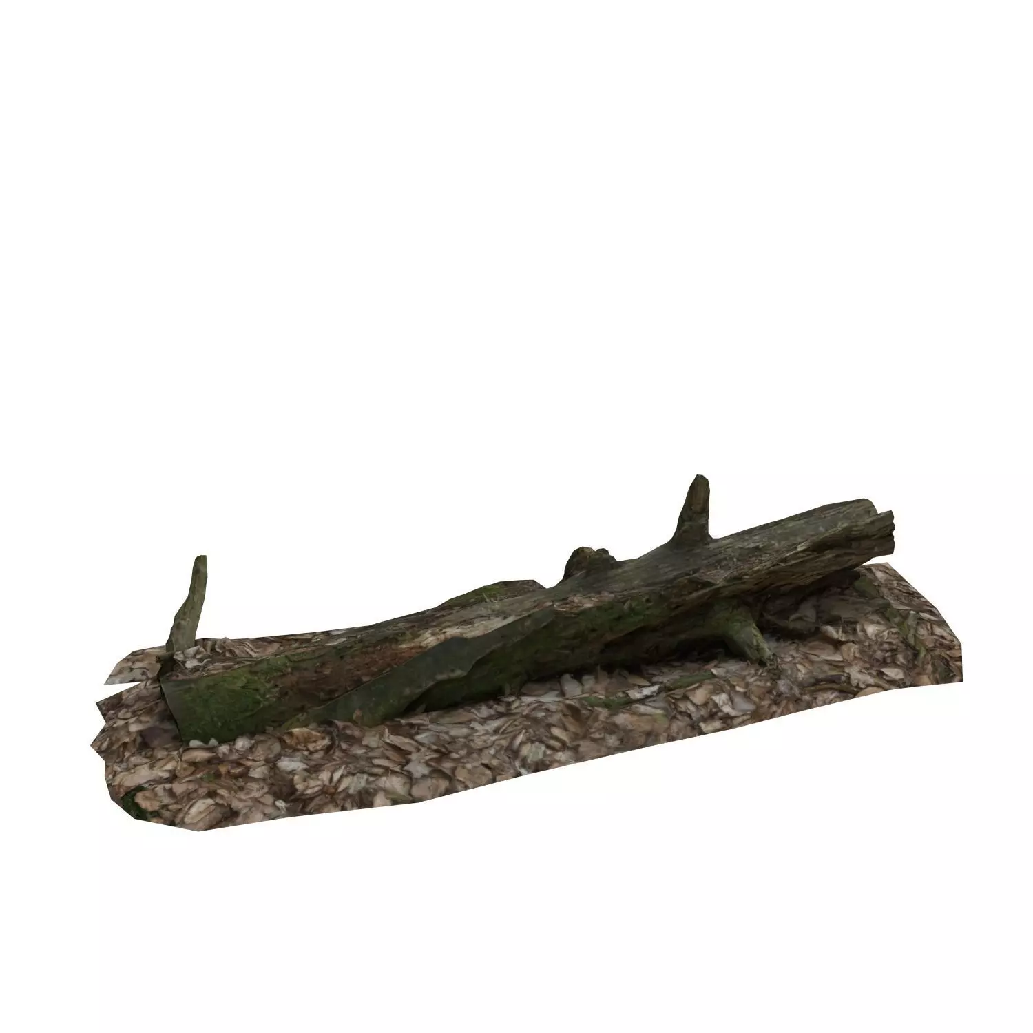 Low Poly Trunk - Game Ready Prop Low-poly 3D model