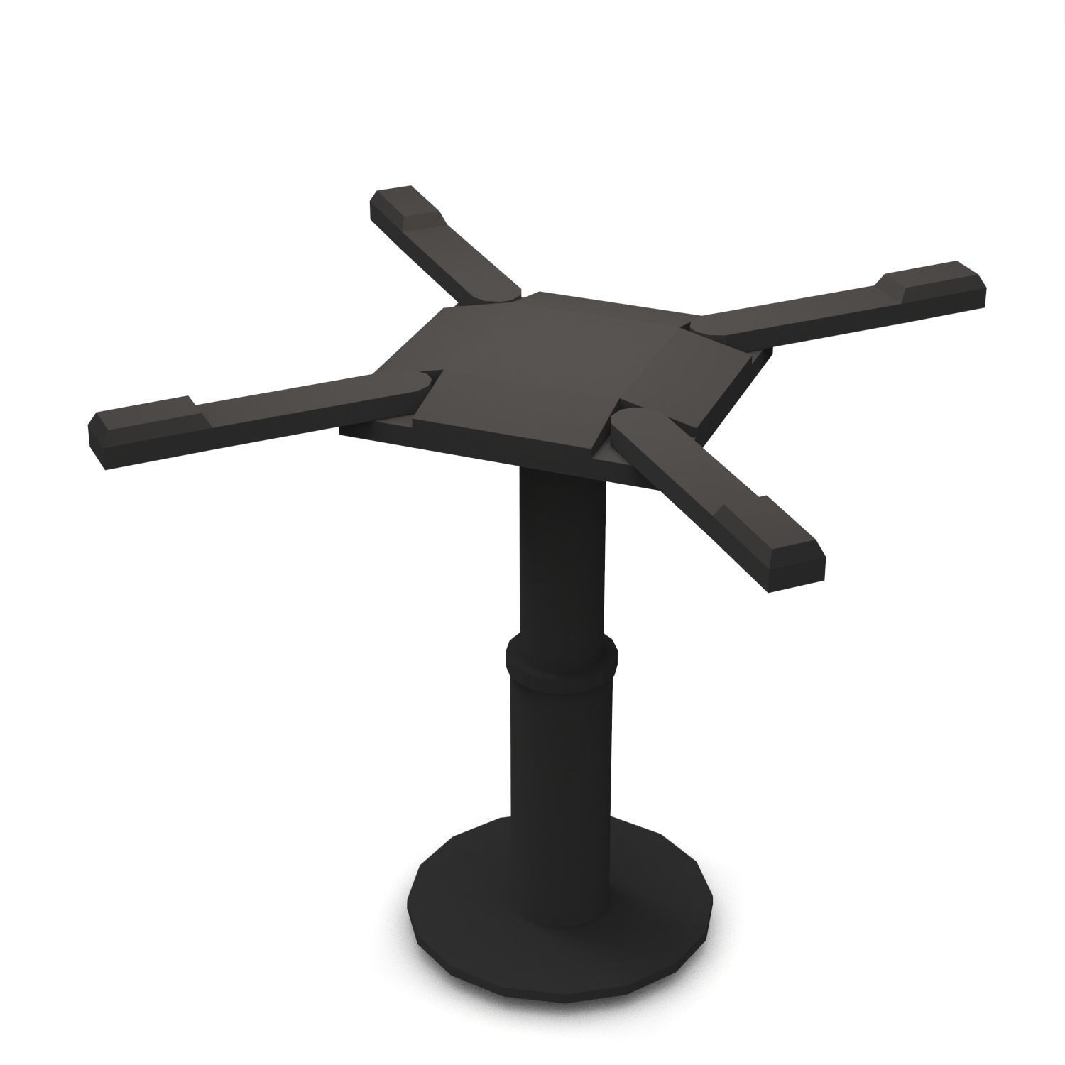 Low Poly CarLift - Game Ready Prop Low-poly 3D model_13