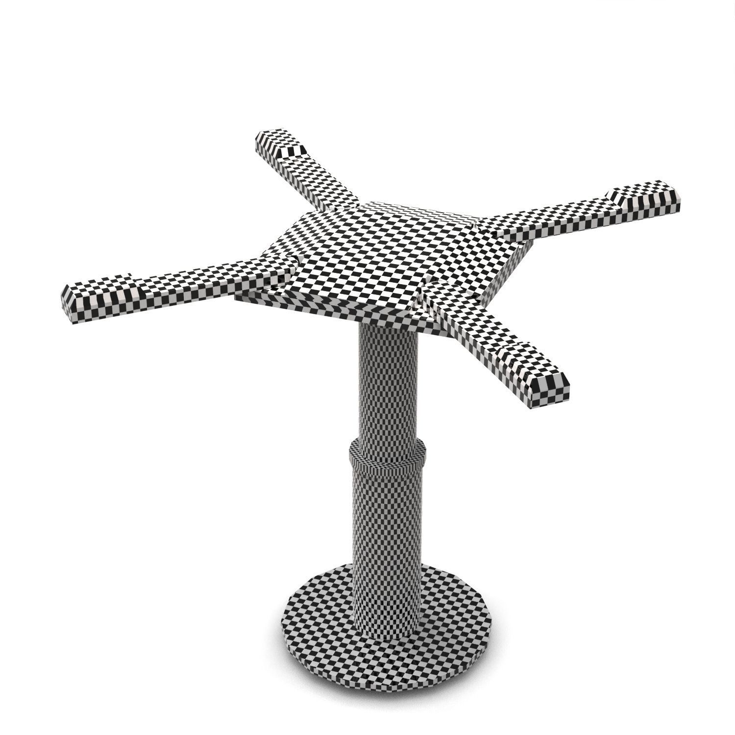 Low Poly CarLift - Game Ready Prop Low-poly 3D model_11