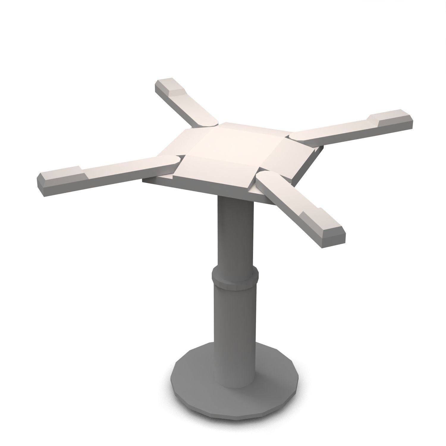 Low Poly CarLift - Game Ready Prop Low-poly 3D model_14