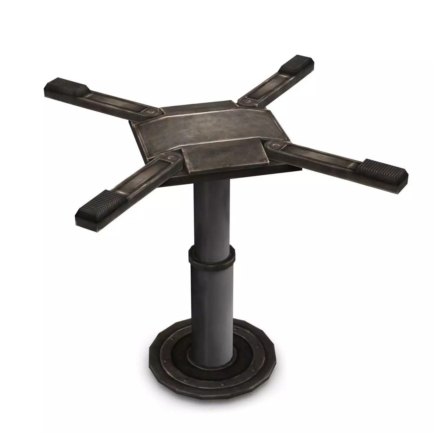 Low Poly CarLift - Game Ready Prop Low-poly 3D model_0